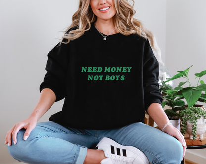 Need Money Not Boys DTF TRANSFER
