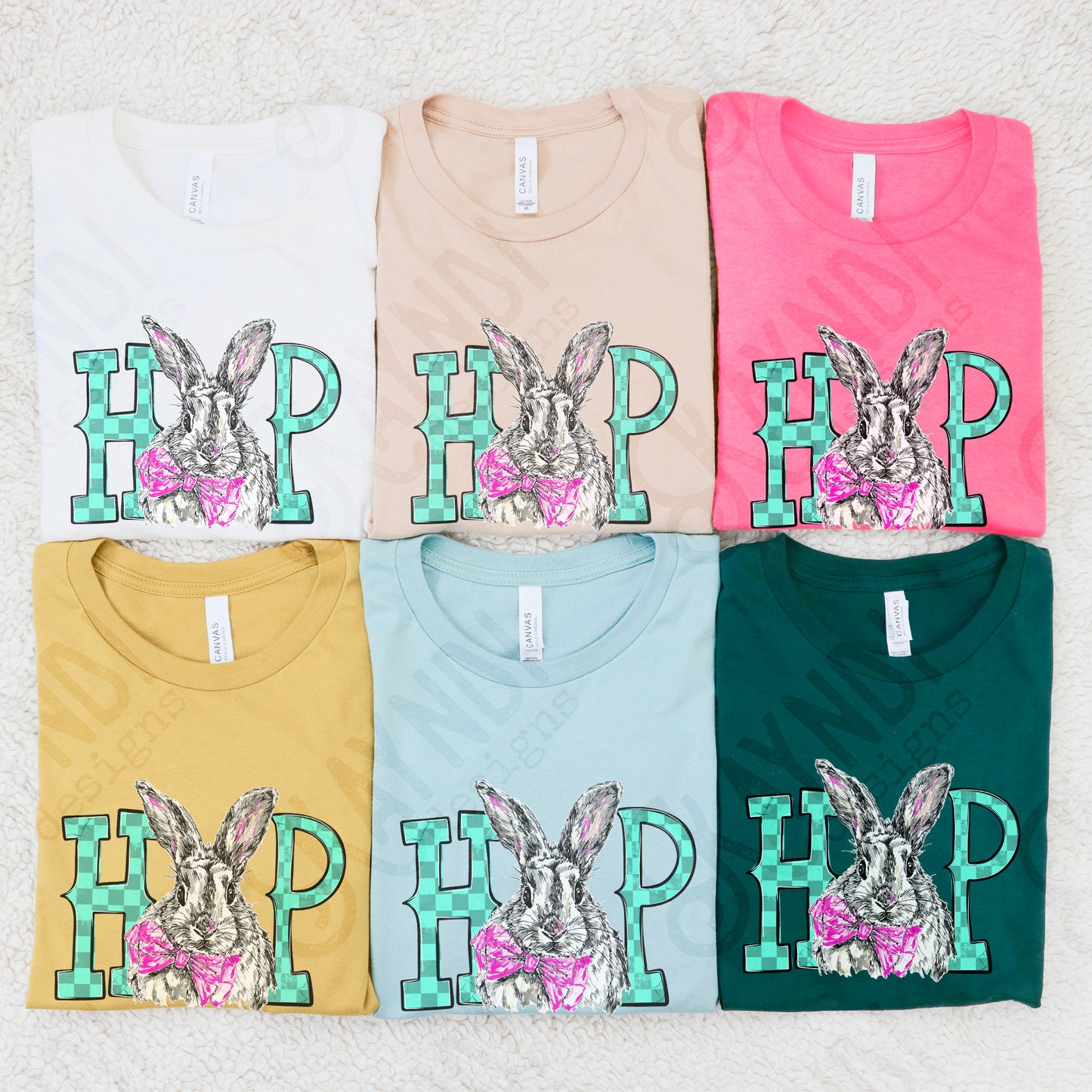 Hop Bunny DTF TRANSFER