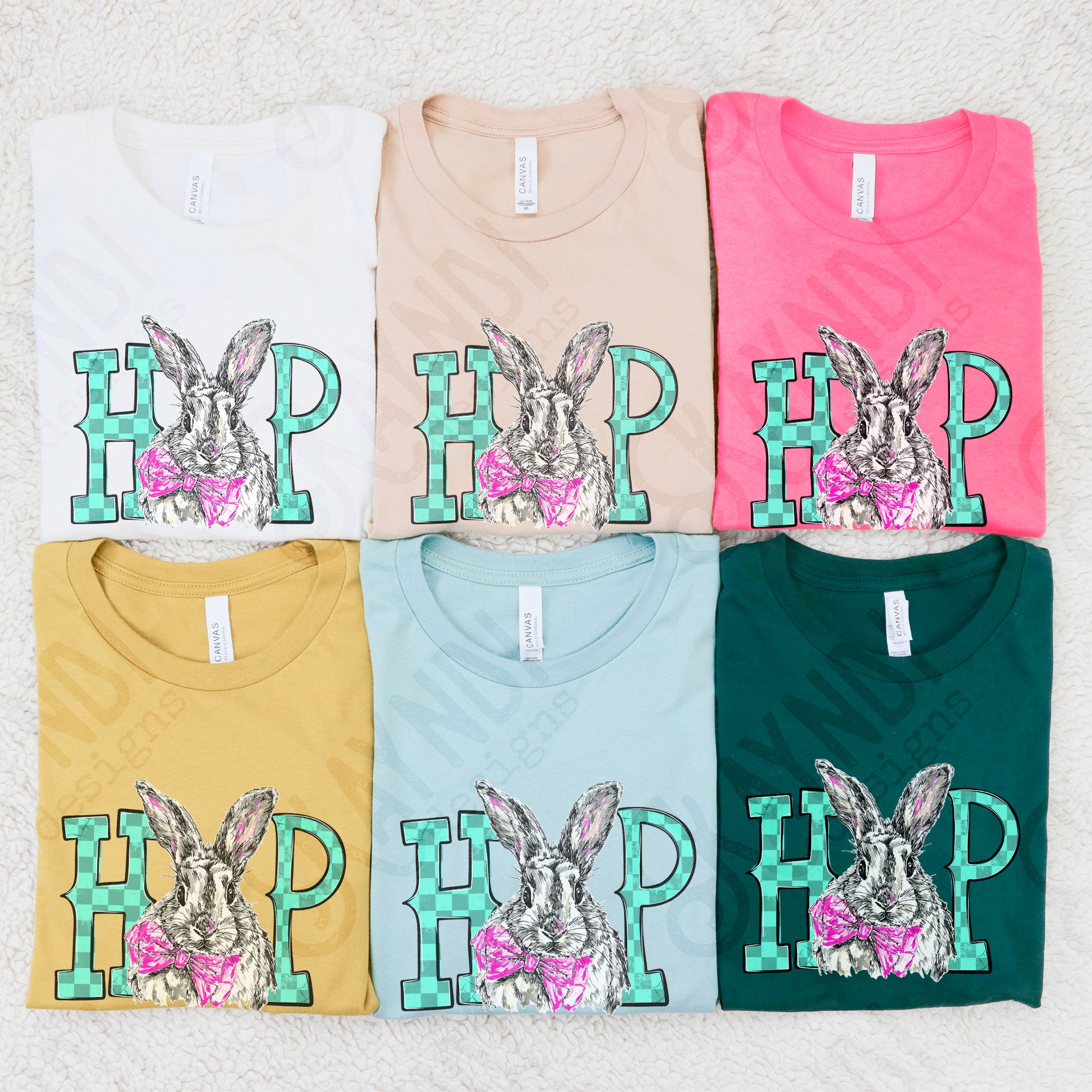 Hop Bunny DTF TRANSFER