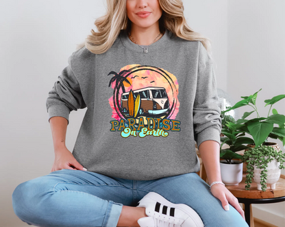Paradise on Earth Vibrant DTF TRANSFER