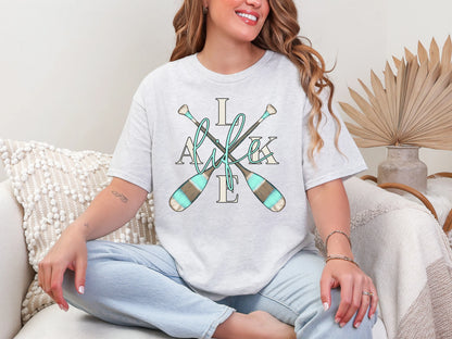 Lake Life Paddles | 3 Colors | DTF TRANSFER