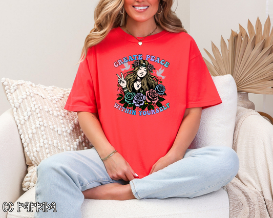 Create Peace Within Yourself DTF TRANSFER