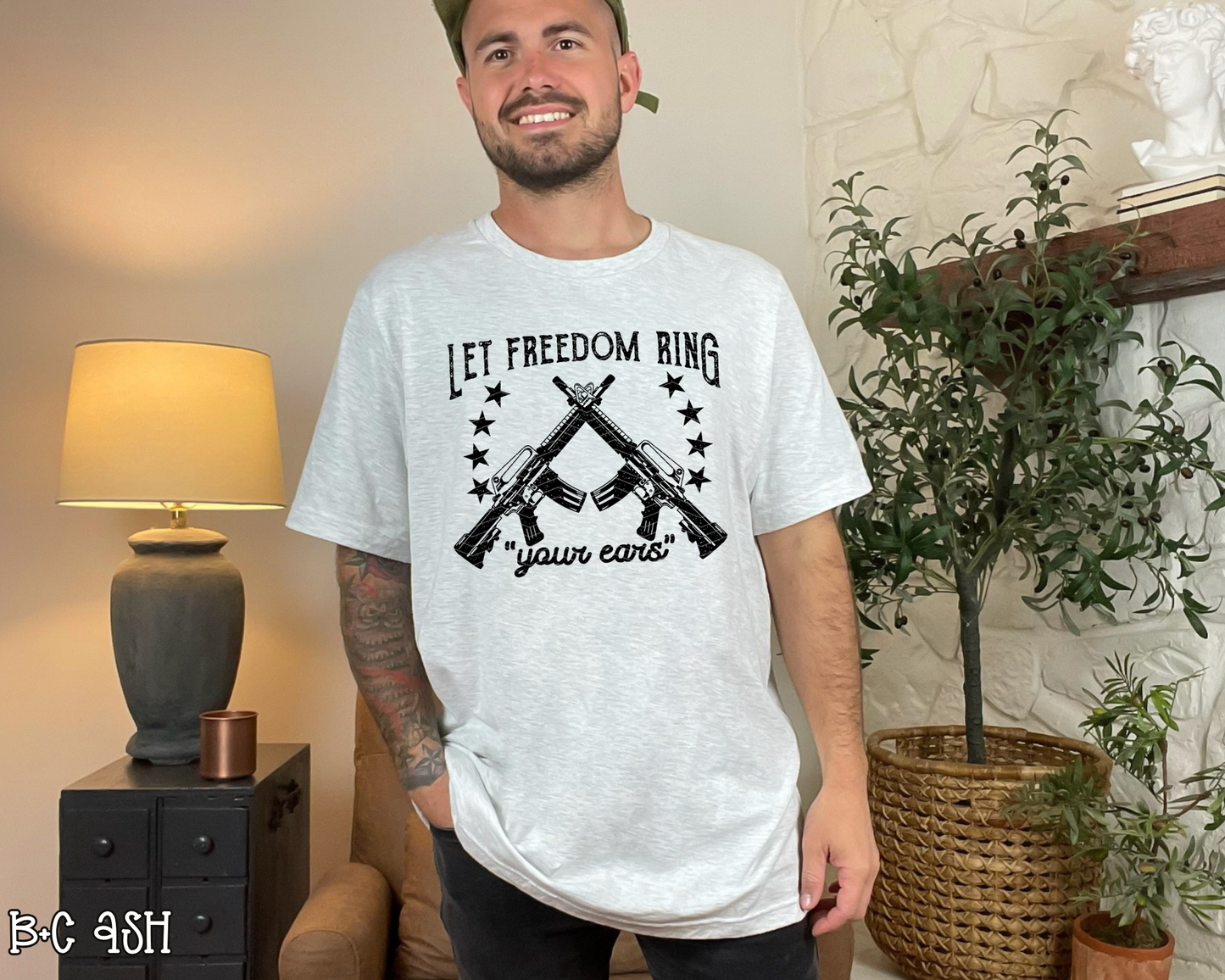 Let Freedom Ring Your Ears DTF TRANSFER