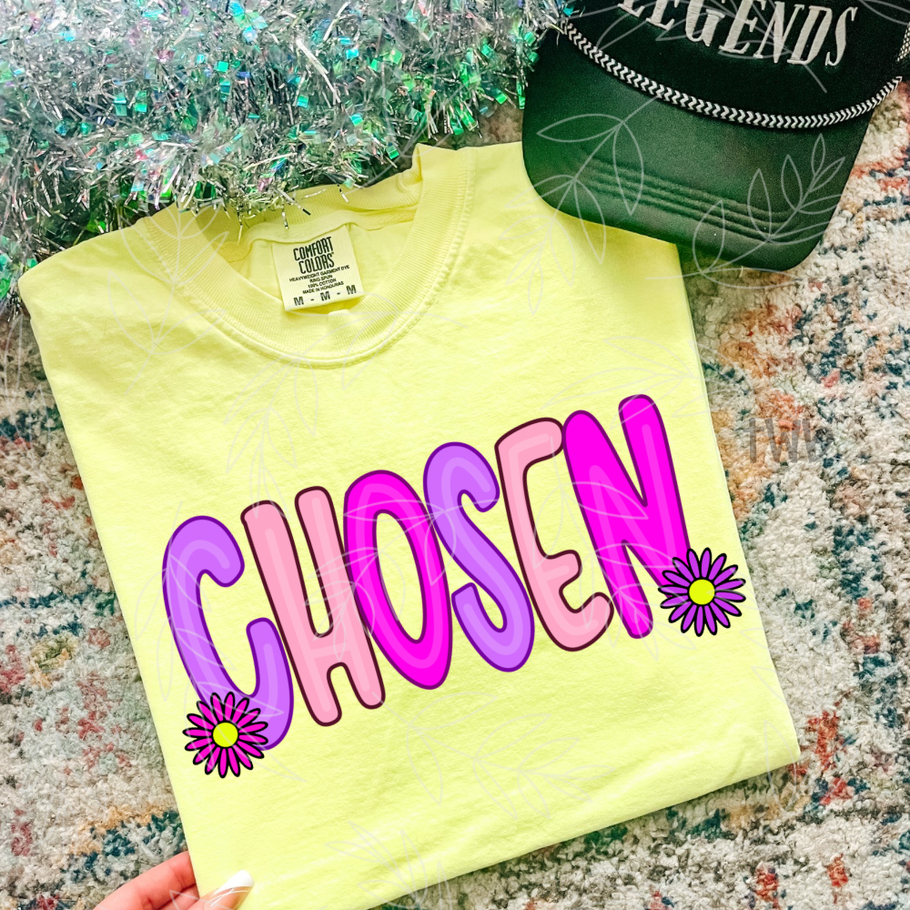 Chosen Chrysanthemums DTF TRANSFER