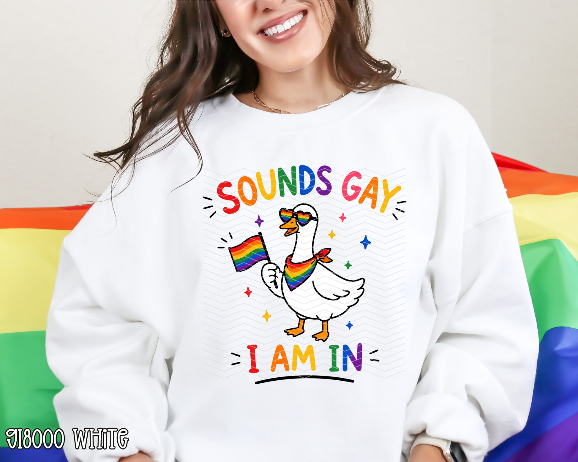 Sounds Gay I Am In DTF TRANSFER