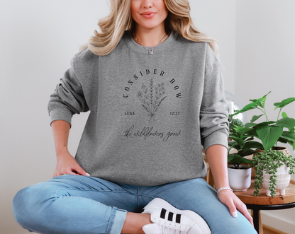 Consider How The Wildflowers Grow DTF TRANSFER