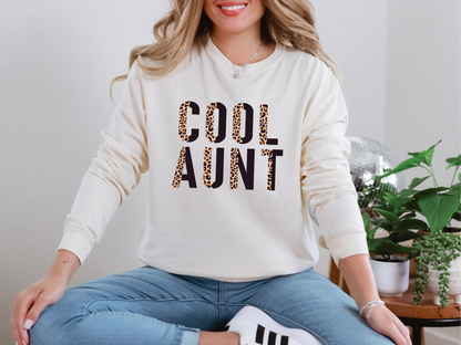 Cool Aunt Half Leopard DTF TRANSFER