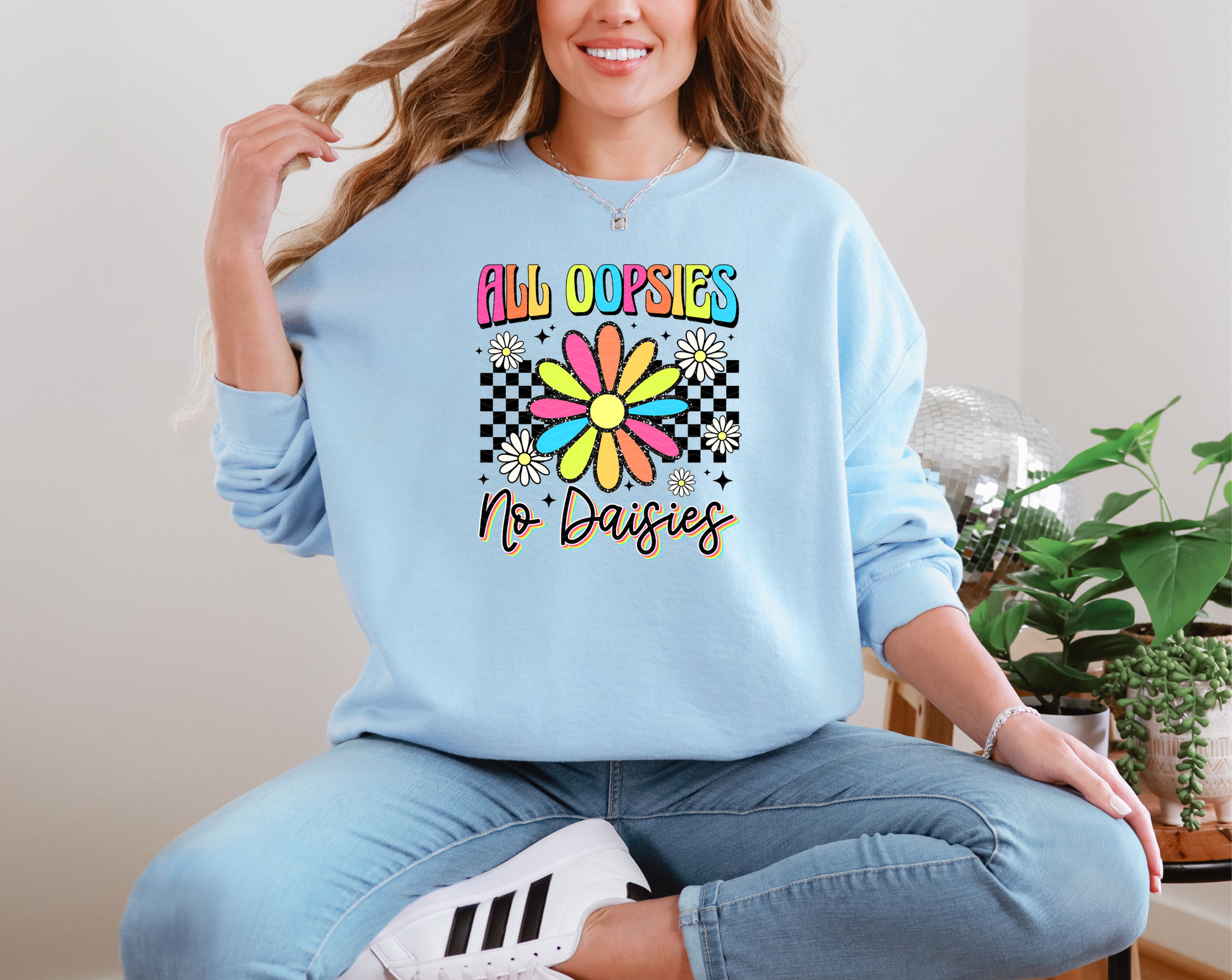 All Oopsies No Daisies Neon DTF TRANSFER