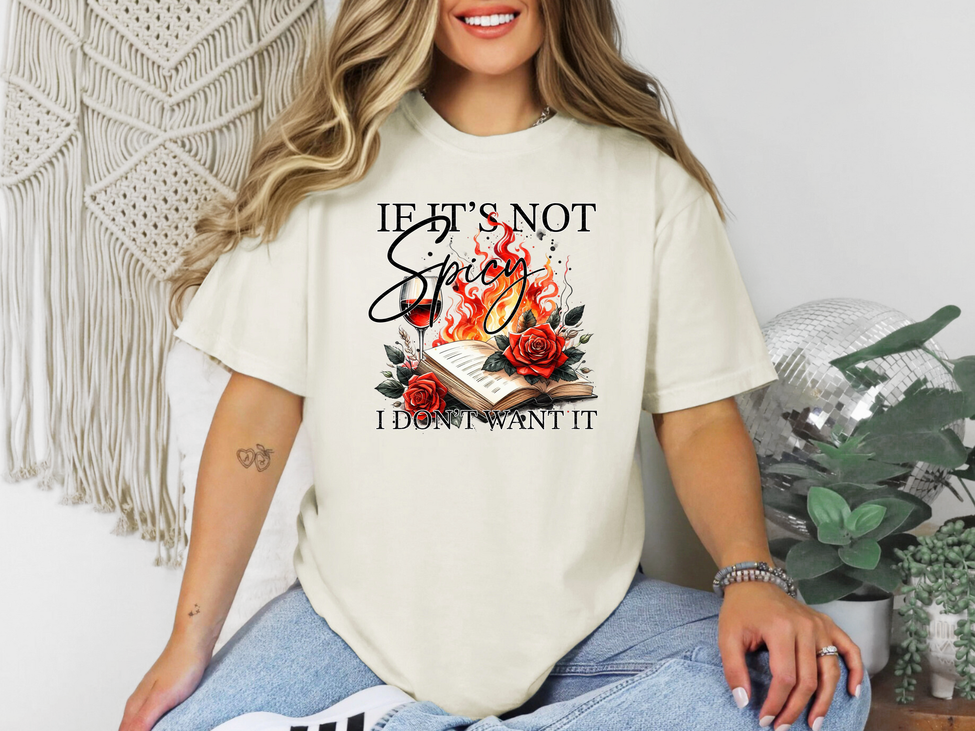 If Its Not Spicy I Don't Want It DTF TRANSFER