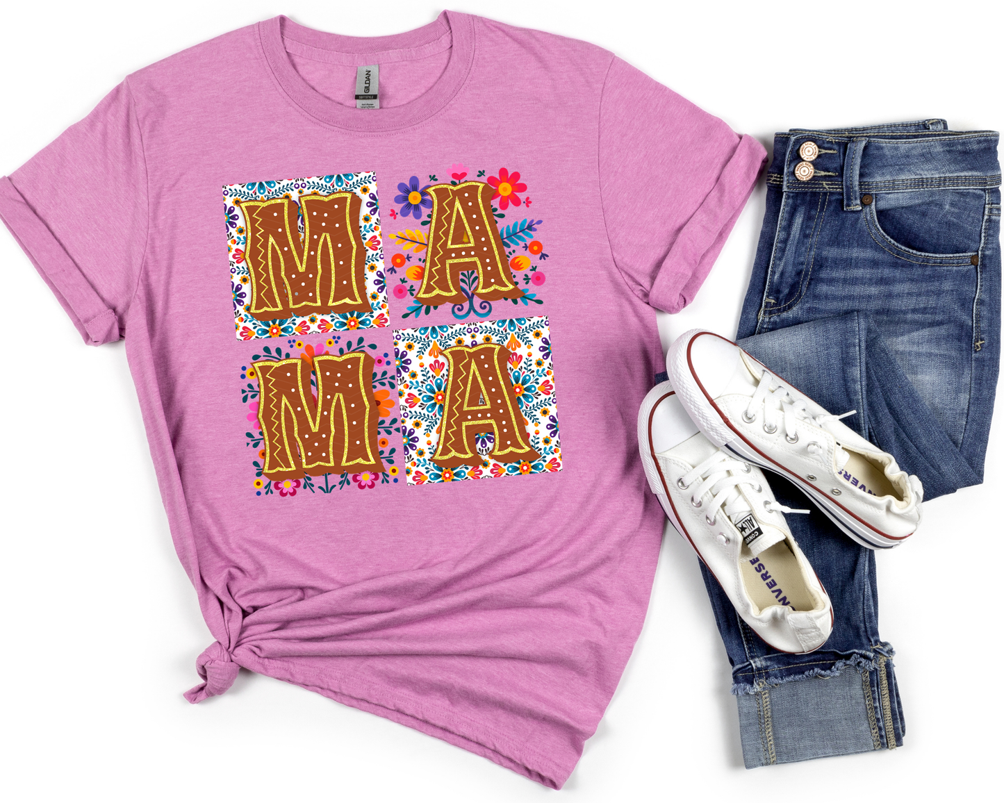 Mama Floral 1 DTF TRANSFER