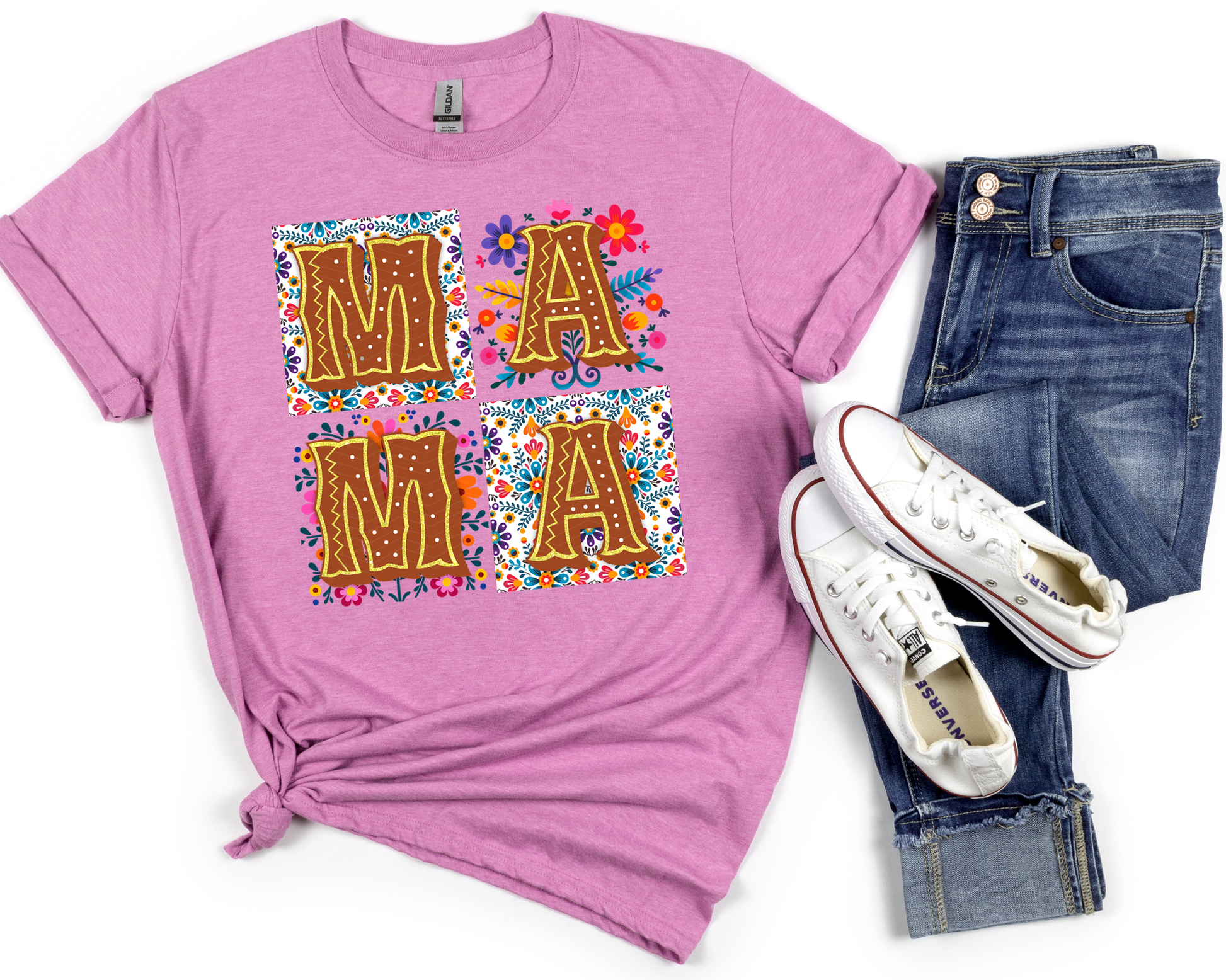 Mama Floral 1 DTF TRANSFER