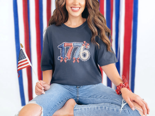 1776 Lace DTF TRANSFER