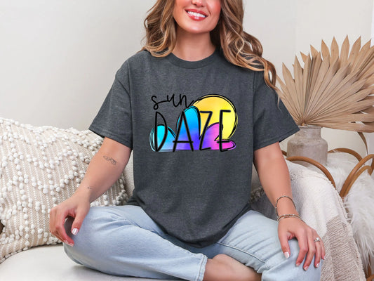 Sun Daze Sun Clouds DTF TRANSFER