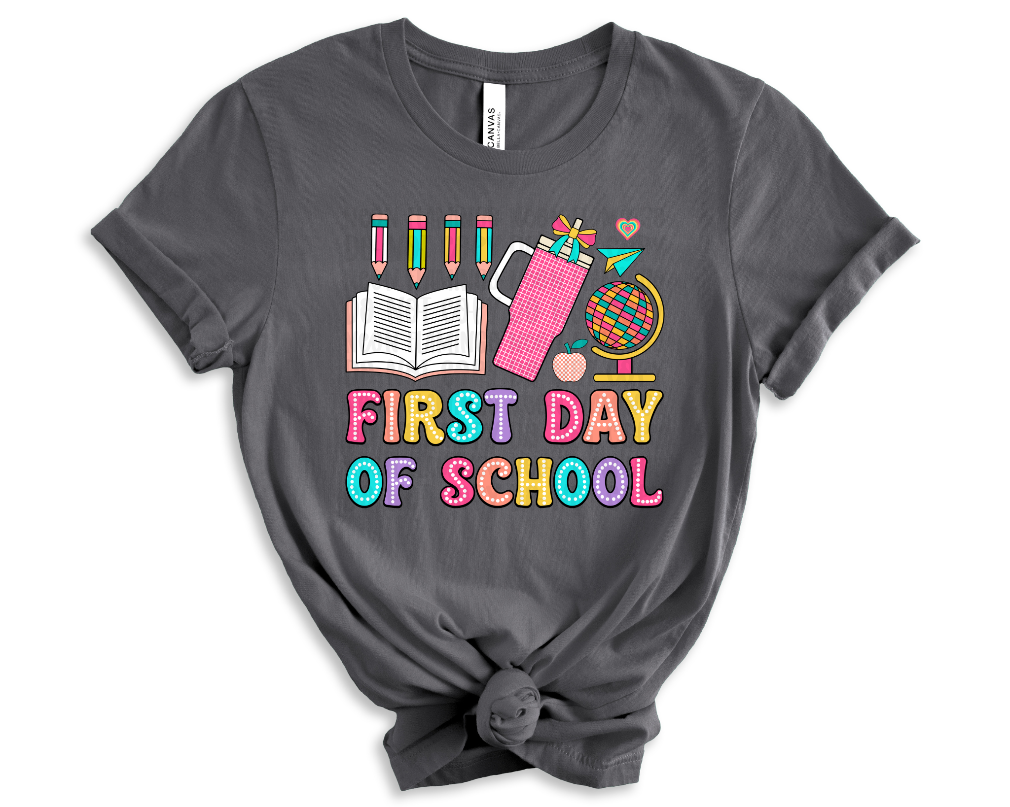 First Day of School DTF TRANSFER – TheNeonFlamingoShop