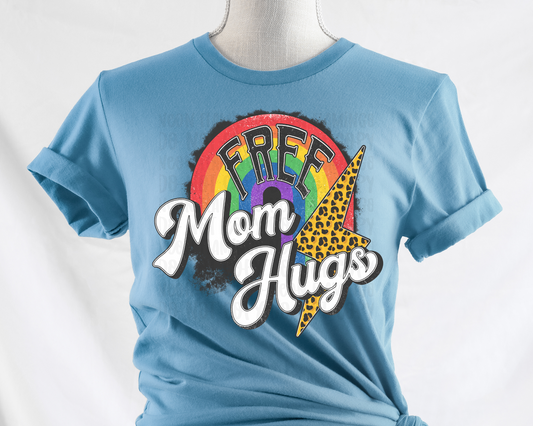 Free Mom Hugs DTF TRANSFER