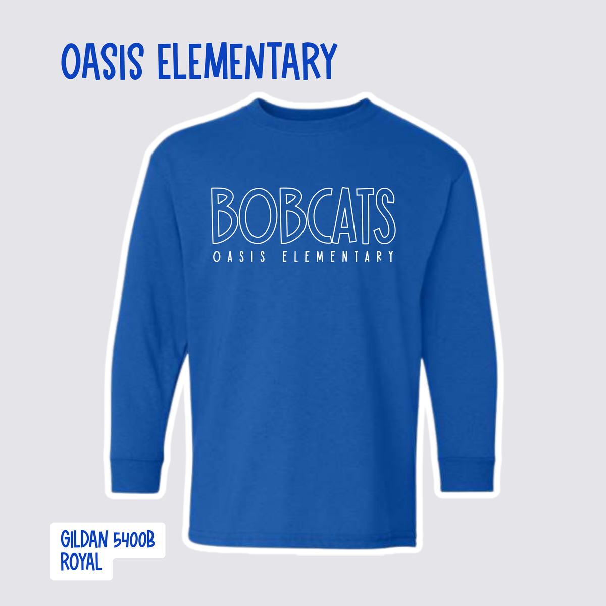 OASIS ELEMENTARY - YOUTH Long Sleeve Tees