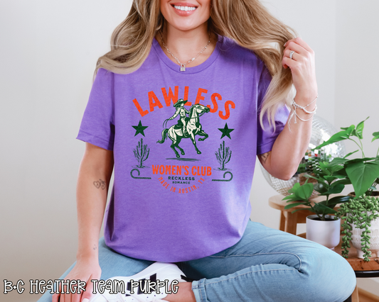 Lawless Women's Club DTF TRANSFER
