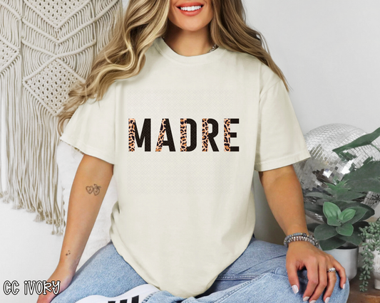 madre half leopard DTF TRANSFER