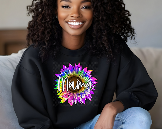 Mama Tie-Dye Lightning Leopard