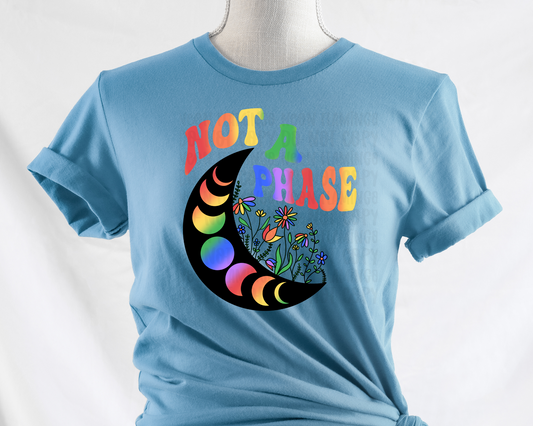 Not A Phase moon & flowers