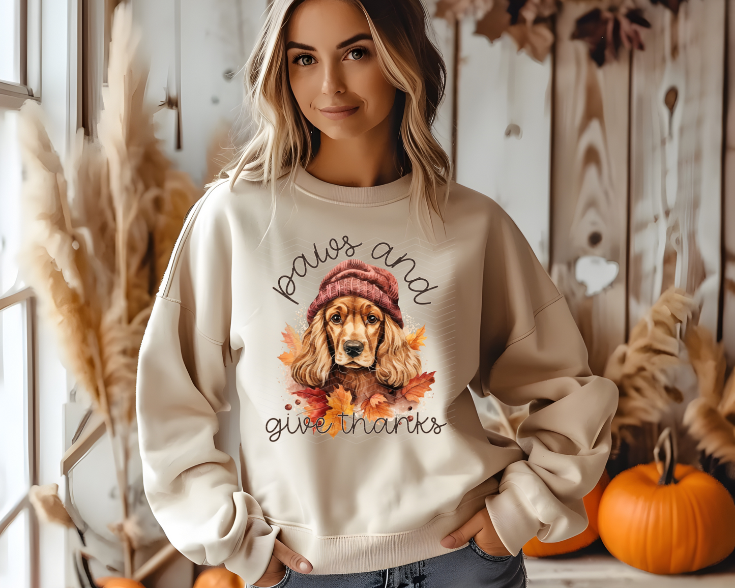 paws and give thanks
