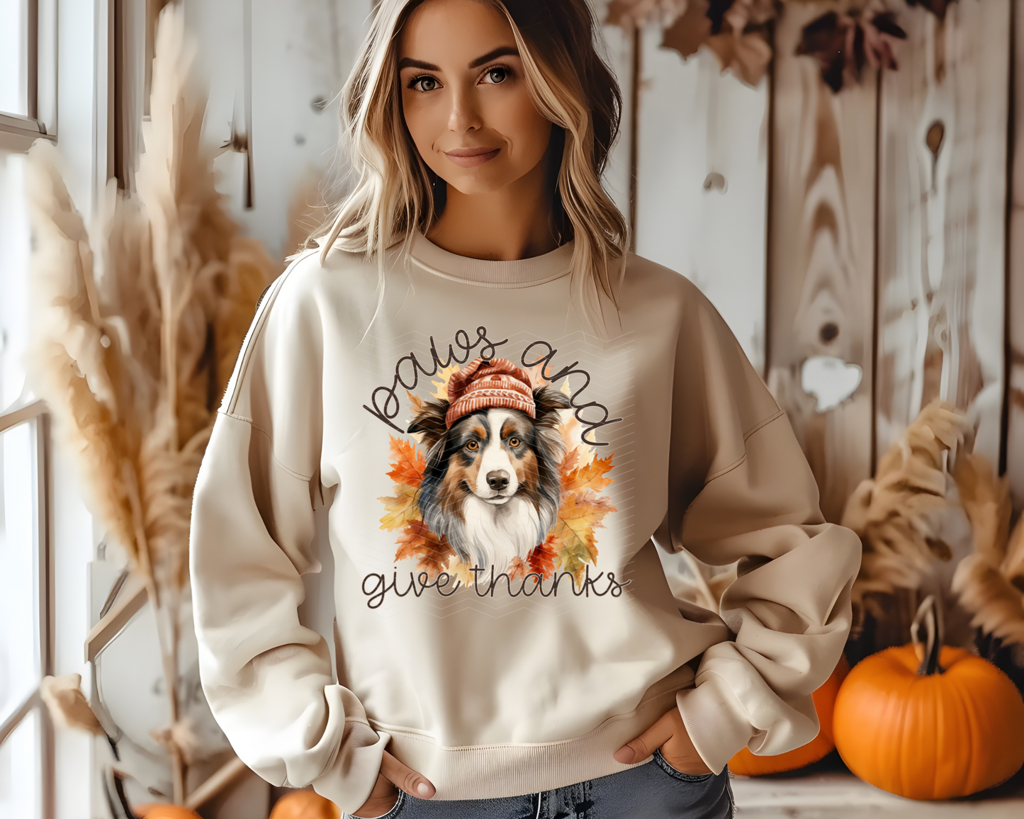 paws and give thanks