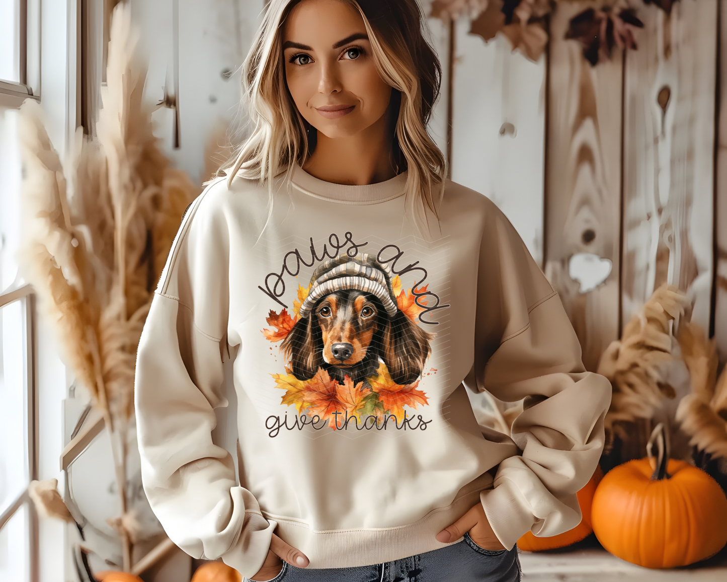 paws and give thanks