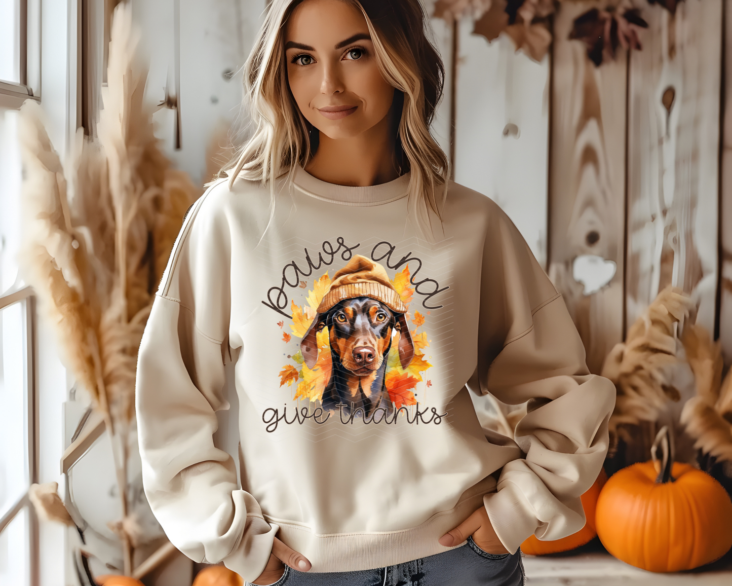 paws and give thanks