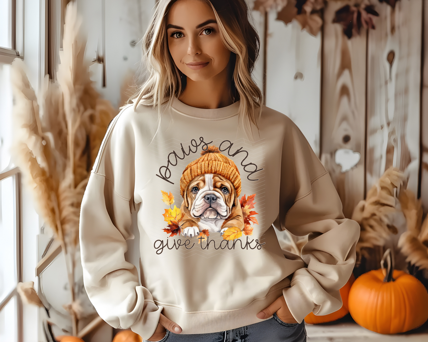 paws and give thanks