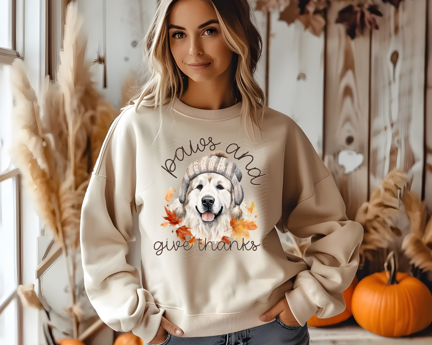 paws and give thanks
