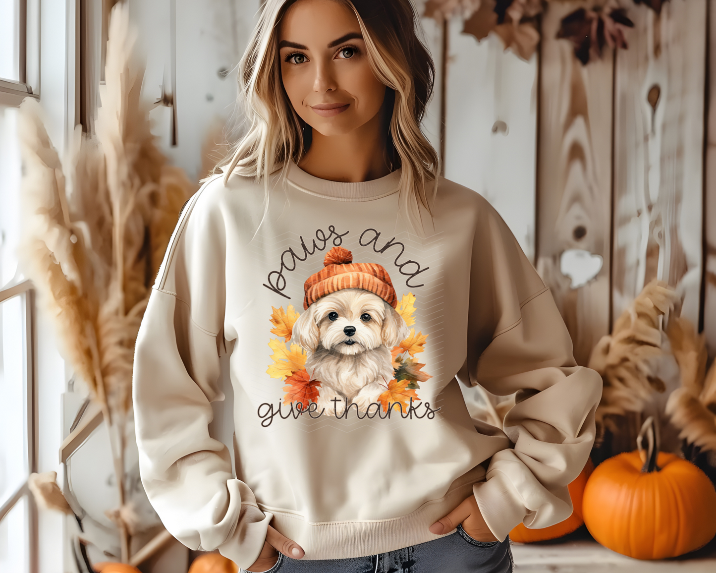 paws and give thanks