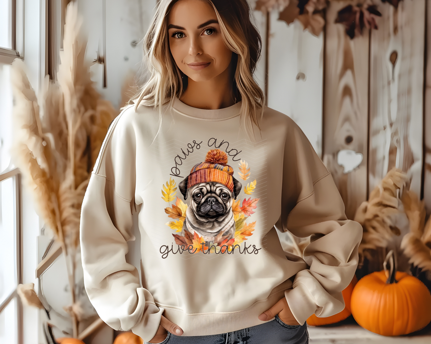 paws and give thanks