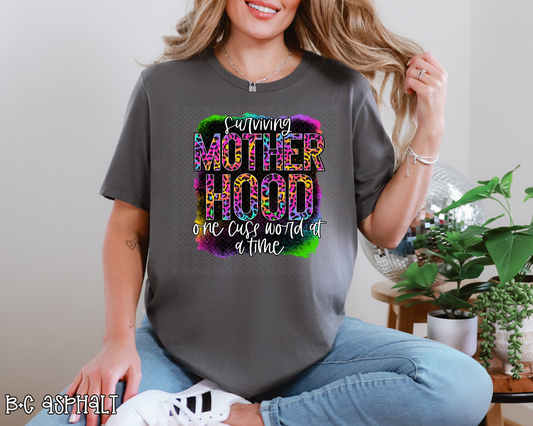 surviving motherhood one cuss word at a time DTF TRANSFER