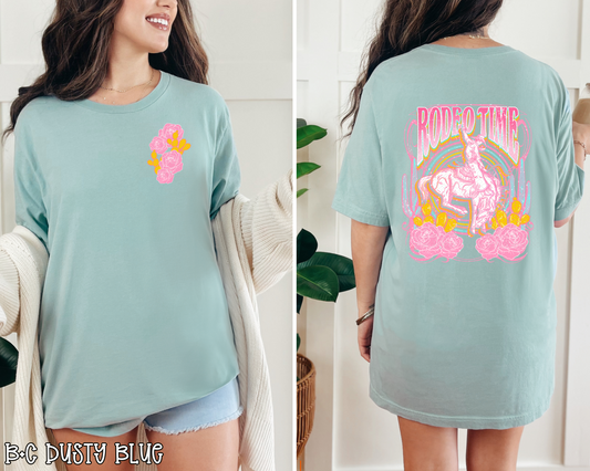 Rodeo Time Pink DTF TRANSFER